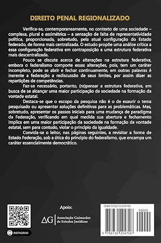 Miniatura 2 de Direito penal regionalizado apto a promoção da tutela eficiente dos bens jurídicos (Portuguese Edition)