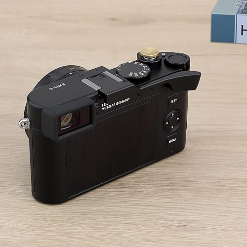 Miniatura 7 de Haoge Metal Thumb Up Grip para Leica D-LUX 8 Cámara Digital AccesoriosTHB-D8B Zapata Caliente Pulgar Arriba Soporte de Soporte