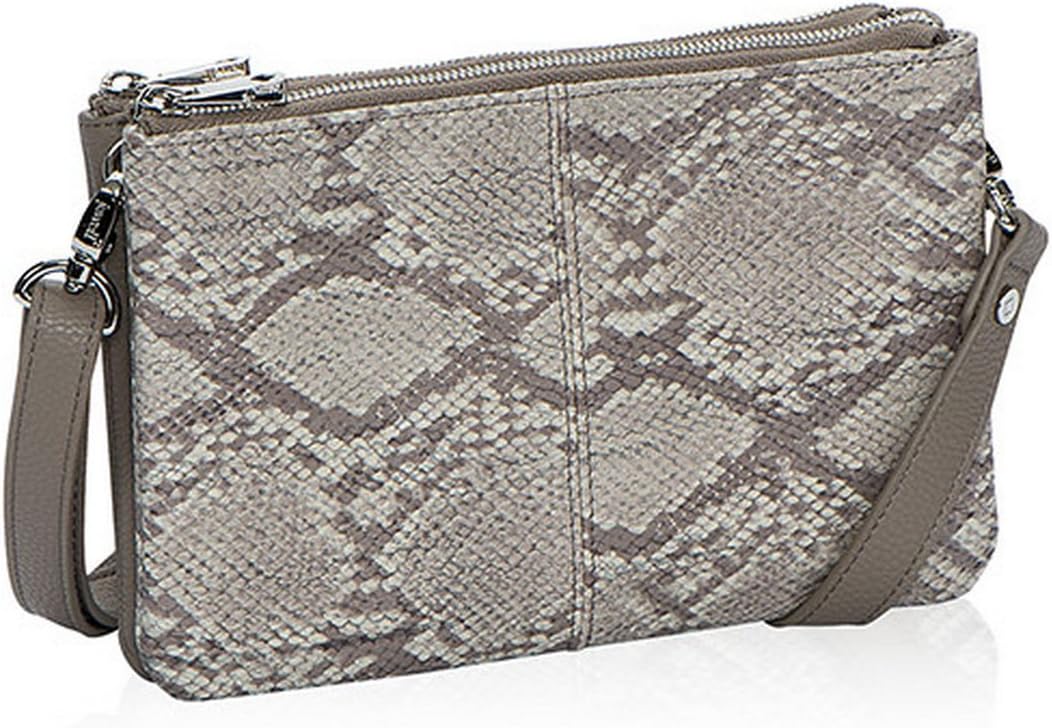 Thirty One Street Style Purse in Putty Snake Pebble Pattern - No Monogram - 8082