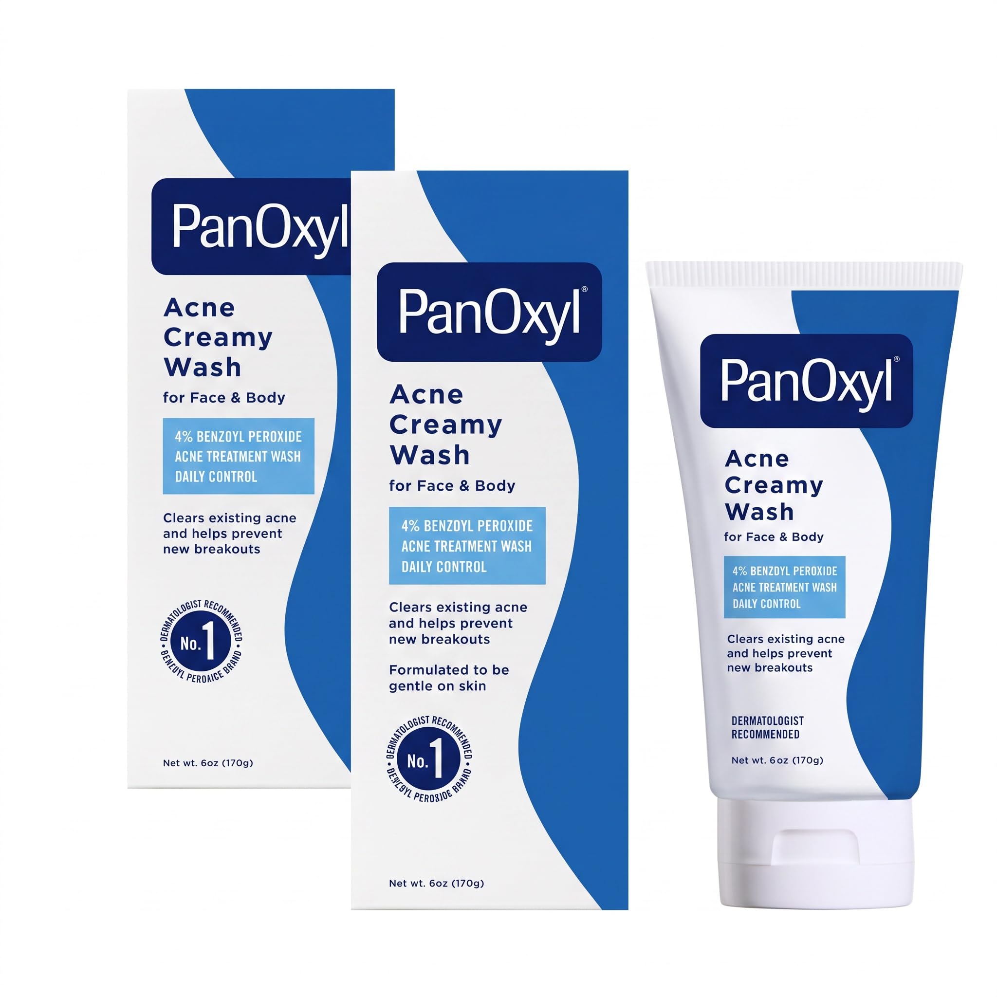 PanOxyl Acne Creamy Wash - 4% Benzoyl Peroxide -12