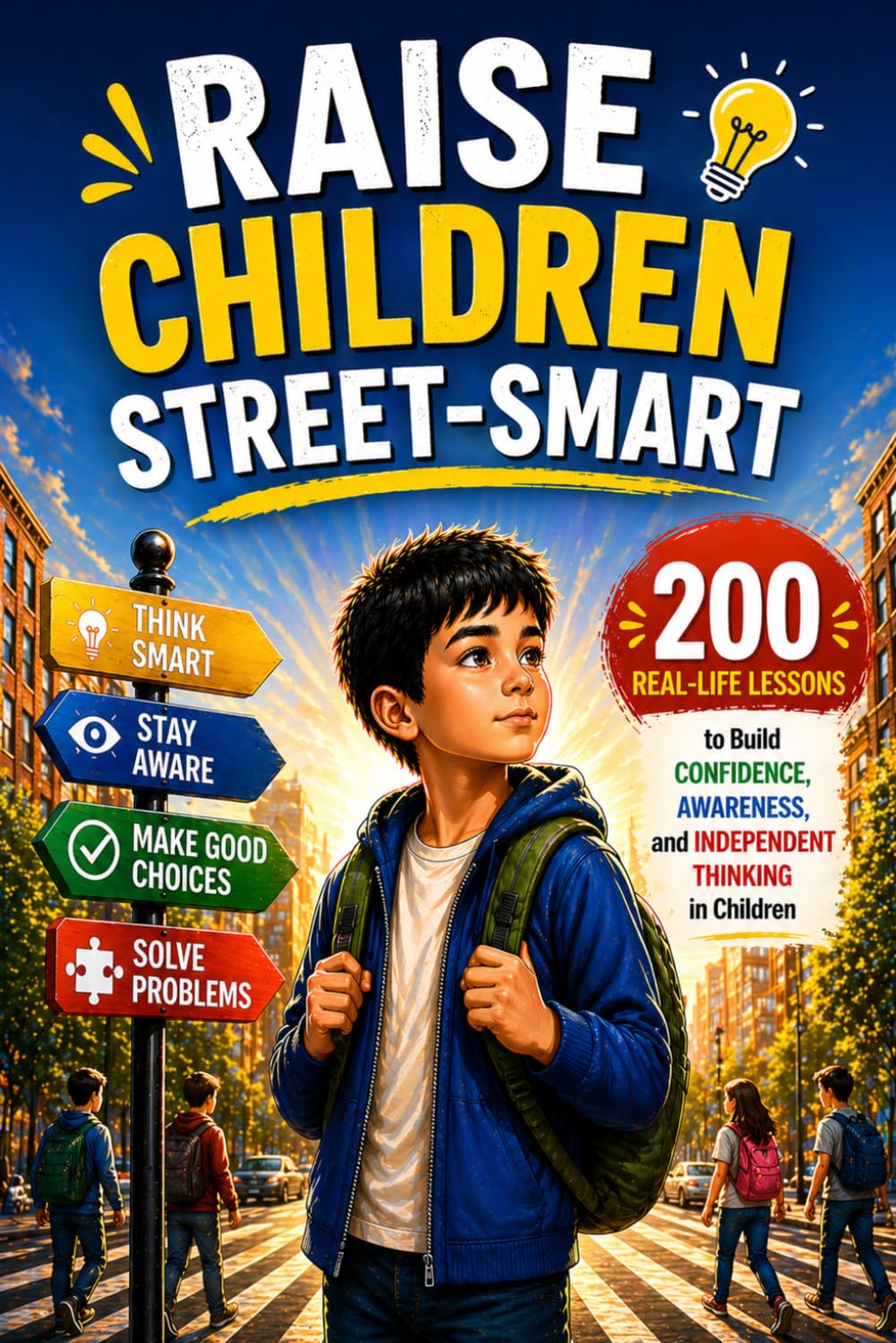Raise Children Street-Smart:200 Real-Life Lessons to Build Confidence, Awareness, and Independent Thinking in Children