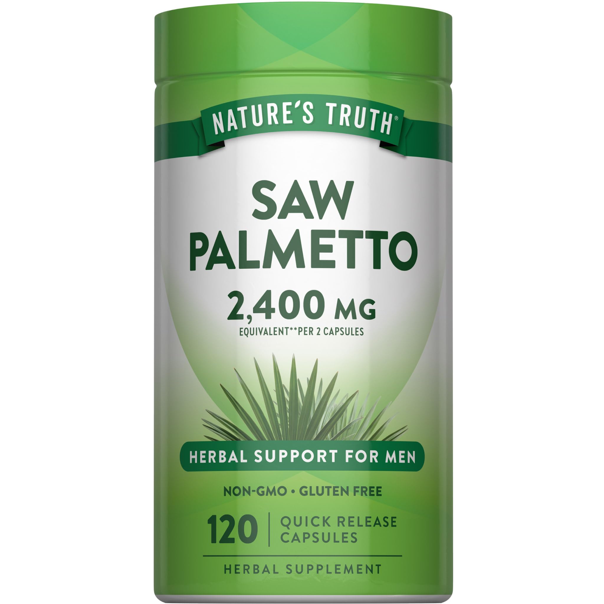 Nature's Truth Saw Palmetto Extract | 120 Capsules