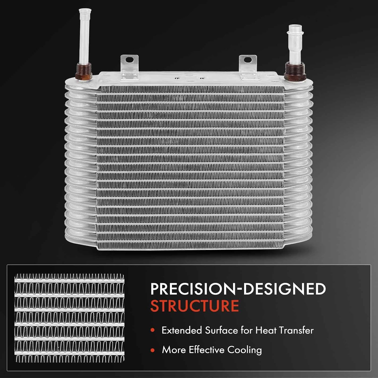A-Premium AC Evaporator Core Compatible with Chevrolet S10 1994-2004, Blazer 1995-2005 & GMC Sonoma 1994-2004, Jimmy 1997-2005 & Oldsmobile Bravada 1996-2001 & Isuzu Hombre 1996-2000