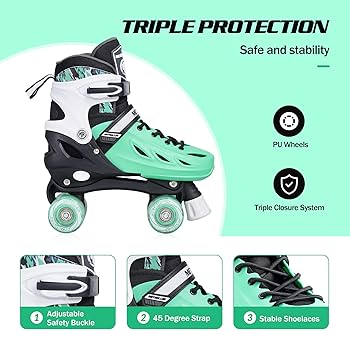 Amazon.co.jp: METROLLER ローラースケート 女の子 キッズ