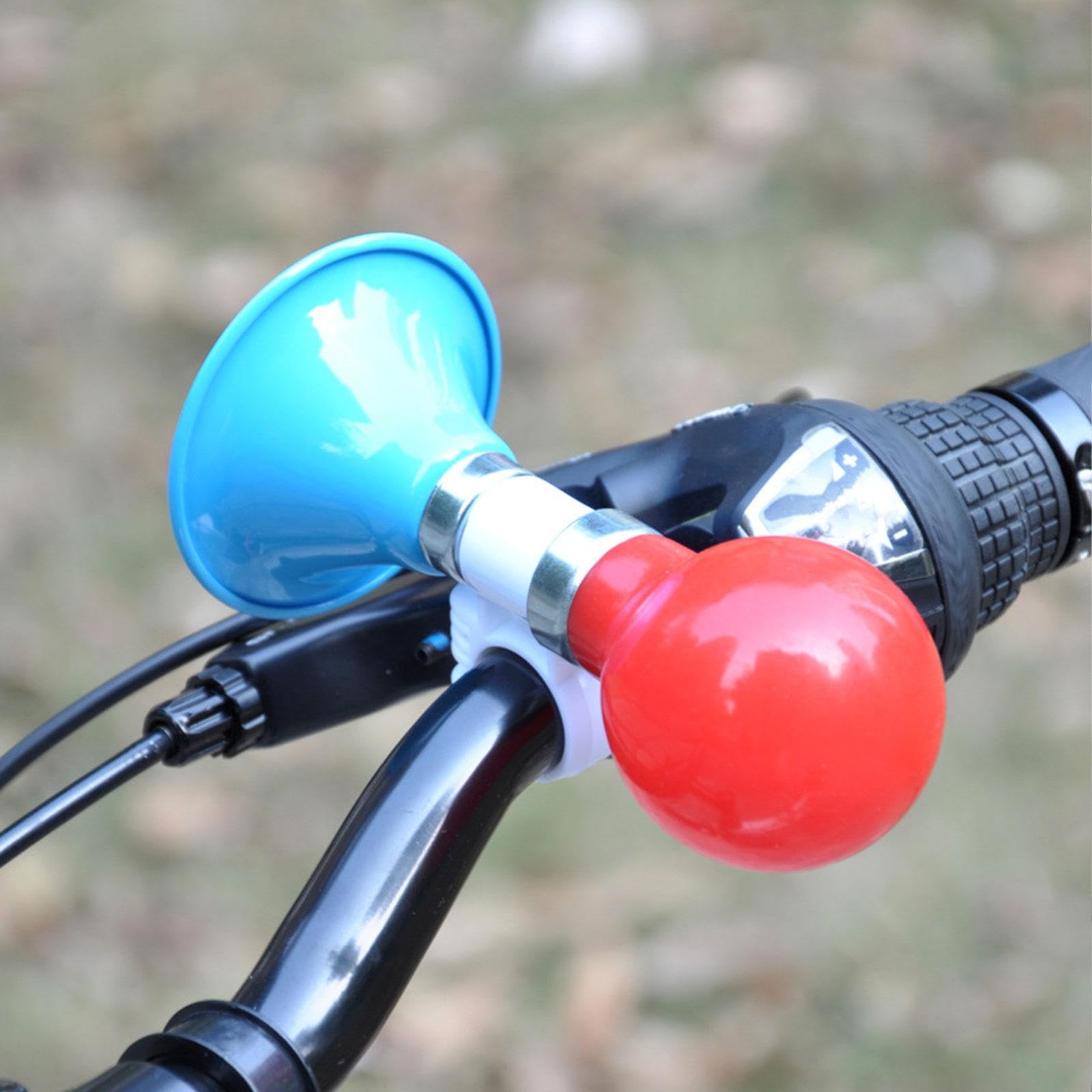 4X Altoparlante per Bicicletta per Bambini, Leggero, Accessori per Ciclismo, Tromba, Suono Forte, Nitido E Chiaro, Clacson Ad per Manubrio della