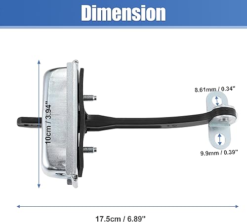 Miniatura 7 de X AUTOHAUX Correa de retención de puerta Ensamblaje de control de puerta 15196109 para GMC Envoy para Chevrolet Trailblazer para Buick Rainier para