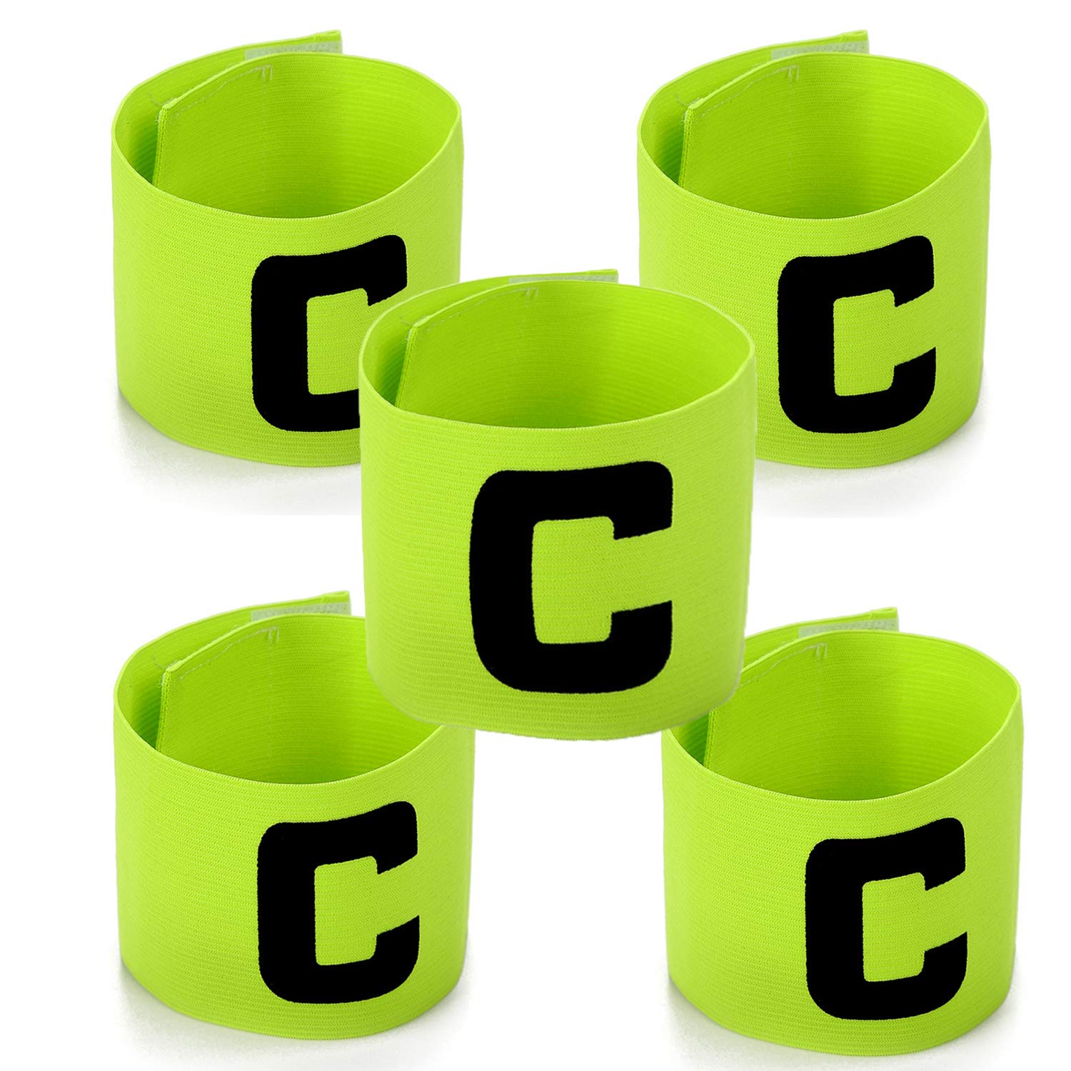 MioClothSoccer Captain Armband Football Basketball Team Sport Adult Youth Adjustable College School Athletic Player Arm Bands Sleeve Accessory