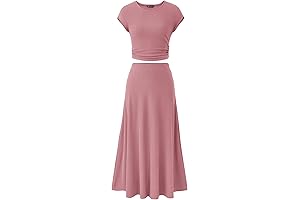 Womens Summer Skirt and Top Set: Stylish, Versatile, and Effortless