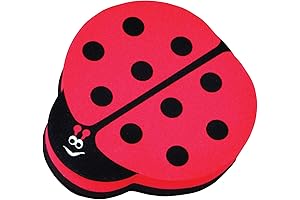 Ashley Productions Ladybug Magnetic Whiteboard Eraser