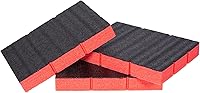 Vista 1 de Insertos de espuma Econo - Se adapta a Milwaukee Packout 48-22-8443 (kit de espuma de 3 piezas) Negro/Rojo