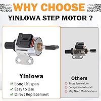Vista 7 de Motor de paso de transmisión CVT 2.0 2.5 Motor paso a paso CVT para 2009-2012 Nissan Altima Rogue SL SV AWD, 2007-2012 Sentra Dodge Caliber 2.5L