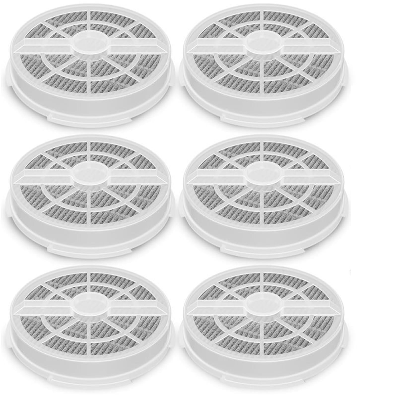Wonjoxel One Color Air Purifiers Replacement Filter 8Pack Hepa Filter Replacement