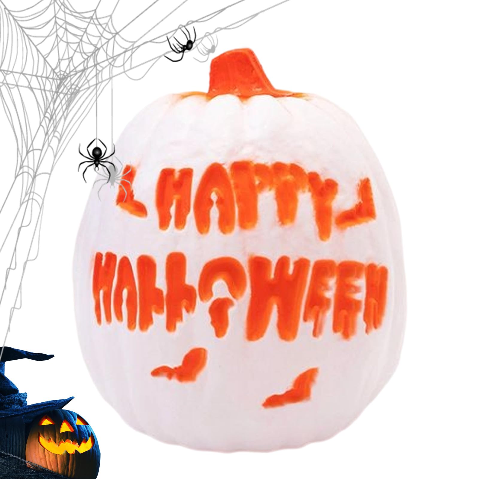 Girlanda ?wietlna z dyni, ?wiec?ce dynie Halloween z kolorowymi ?wiat?ami | lampa dekoracyjna, dekoracja domu jesienn? imprez? werand?, trawnik, stó? ogrodowy
