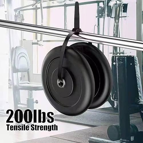 Miniatura 6 de Bridas grandes de 18 pulgadas negras extra largas bridas resistentes al aire libre 200 libras de plástico de nailon grueso Zipties 50pcs