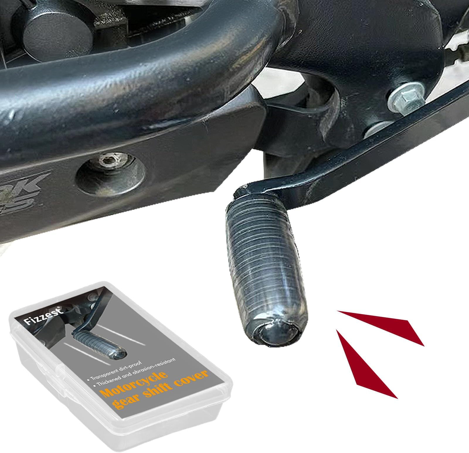 Shrinkable Shoe Cover For Motorcycle Shifter，Boot Toe Protectors，Motorcycle Gear, Accesorios Para Motos，Suitable For Both Men And Women