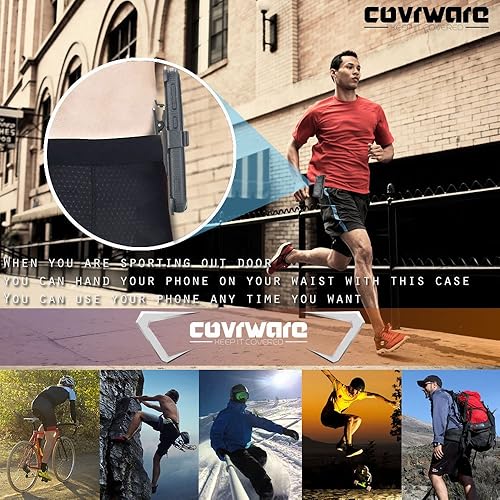 Miniatura 4 de Aegis Series - Funda compatible con Samsung Galaxy A10e con protector de pantalla integrado, resistente funda resistente de cuerpo completo clip