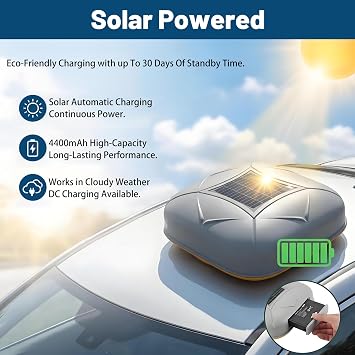 Smart Car Cover with Solar Charging, Remote Control Automatic Full Exterior Covers, Anti-Theft Alarm, Multiple Sizes, Fit for Sedan, MPV, SUV. 2L-White