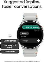 Vista 5 de Samsung Galaxy Watch 7 40mm LTE AI Smartwatch con puntuación de energía, consejos de bienestar, seguimiento de frecuencia cardíaca, monitor de Verde