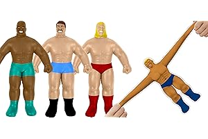 Wubble Rumblers Wrestlers Classic Retro Squishy Action Figure