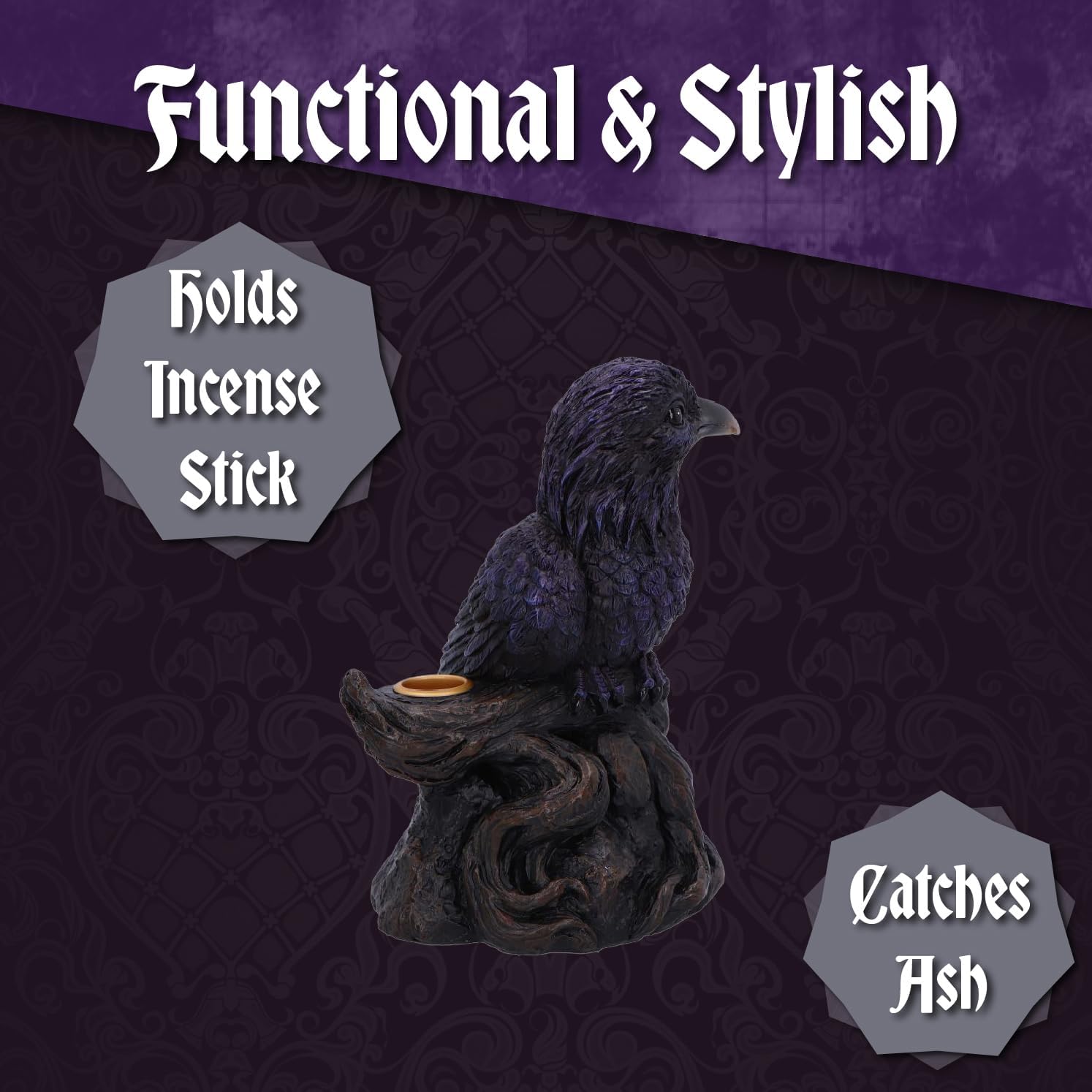 Raven Roost Backflow Incense Burner