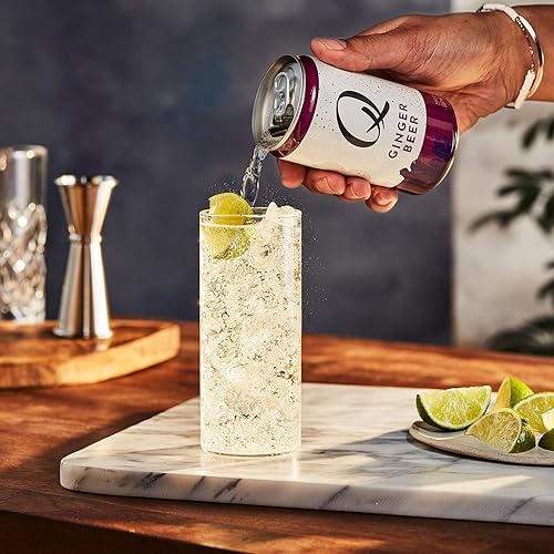 Miniatura 9 de Q Grapefruit, Pomelo espumoso Premium Ingredientes reales y menos dulce, 7.5 fl oz, 12 latas