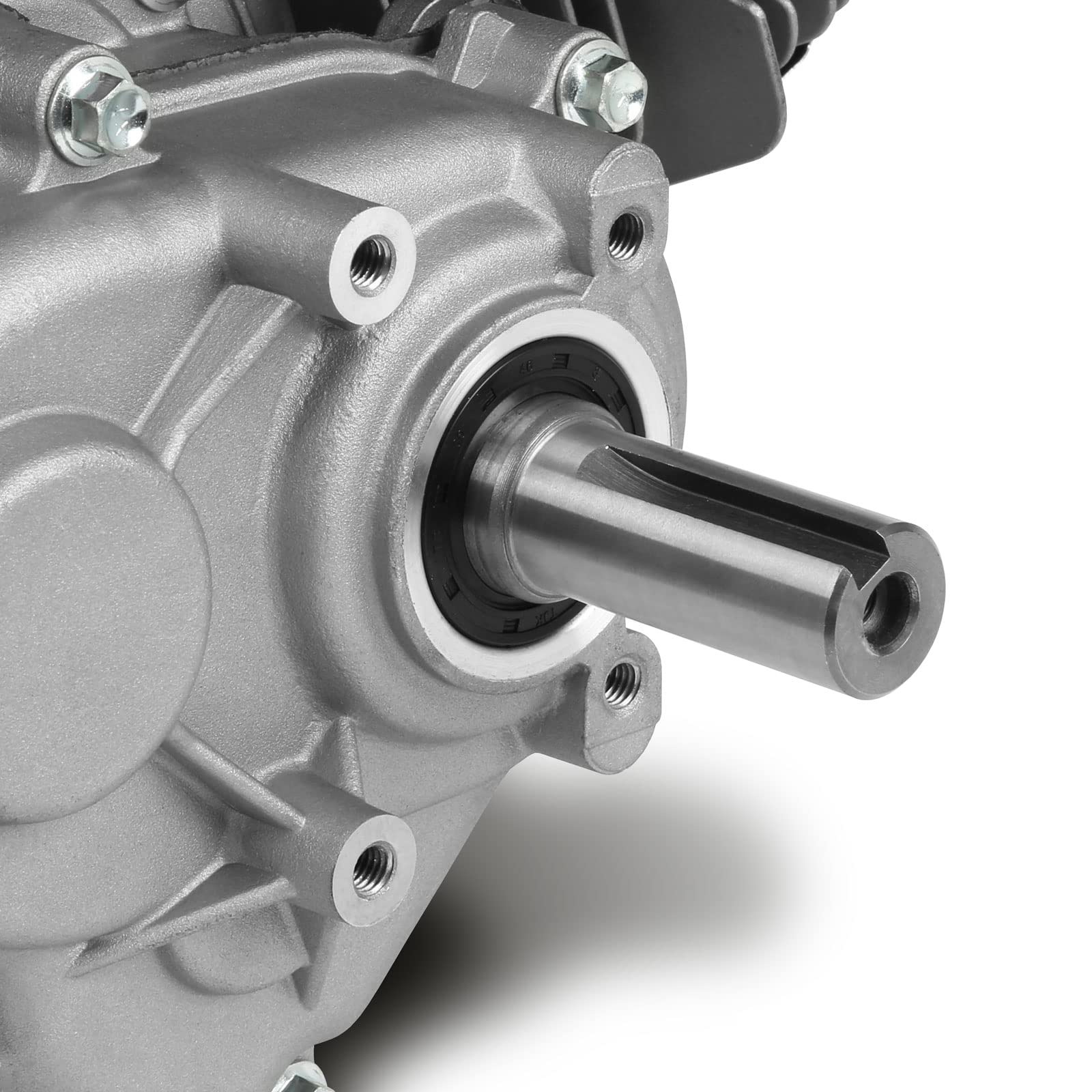 EBERTH 15 CV Motor Térmico de Gasolina Motor de Kart con Reductor 2:1, Eje de 25 mm Ø, Arrancador Eléctrico, Seguridad contra Falta de Aceite, 4 Tiempos, 1 Cilindro, 420 CC Cilindrada