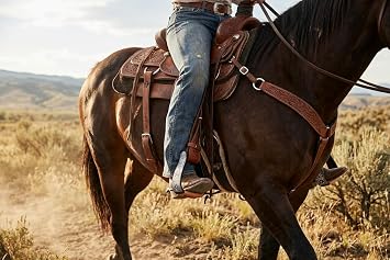 CHALLENGER Horse 5 Black Aluminum Engraved Slanted Offset Western Horse Saddle Stirrups 51220