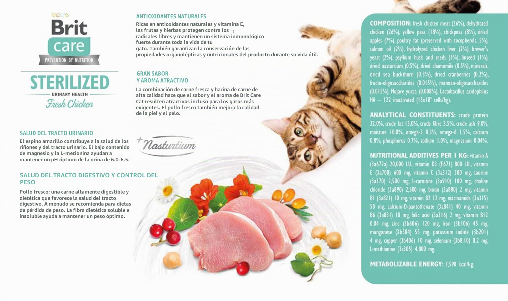 Brit Care Cat Grain-Free sterilized Urinary Health 7kg