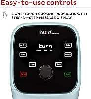 Vista 4 de Instant Pot Vortex 2 cuartos Mini Freidora de Aire, Pequeña Freidora de Aire que Cruje, Recalienta, Hornea, Asa para Comidas Rápidas y Fáciles