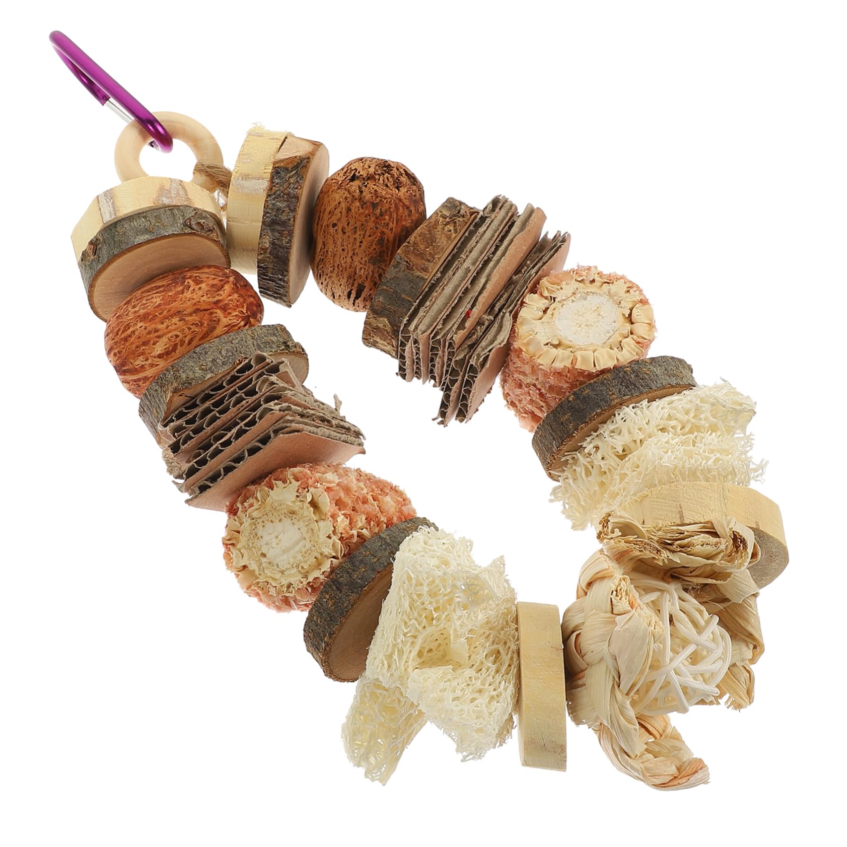 Beaupretty 4pièces Jouet à Mâcher pour Rongeurs Accessoire De Divertissement pour Hamsters Cobayes Et Petits Animaux avec pour Cage