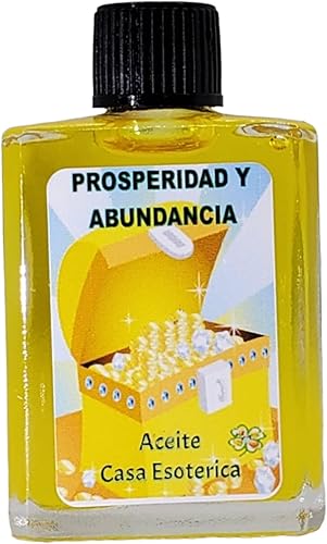 Aceite de prosperidad y abundancia (Prosperdida y Abundancia Aceite) Aceite de unción espiritual de CASA ESOTERICA MAGICK SPACE - Aumenta la riqueza