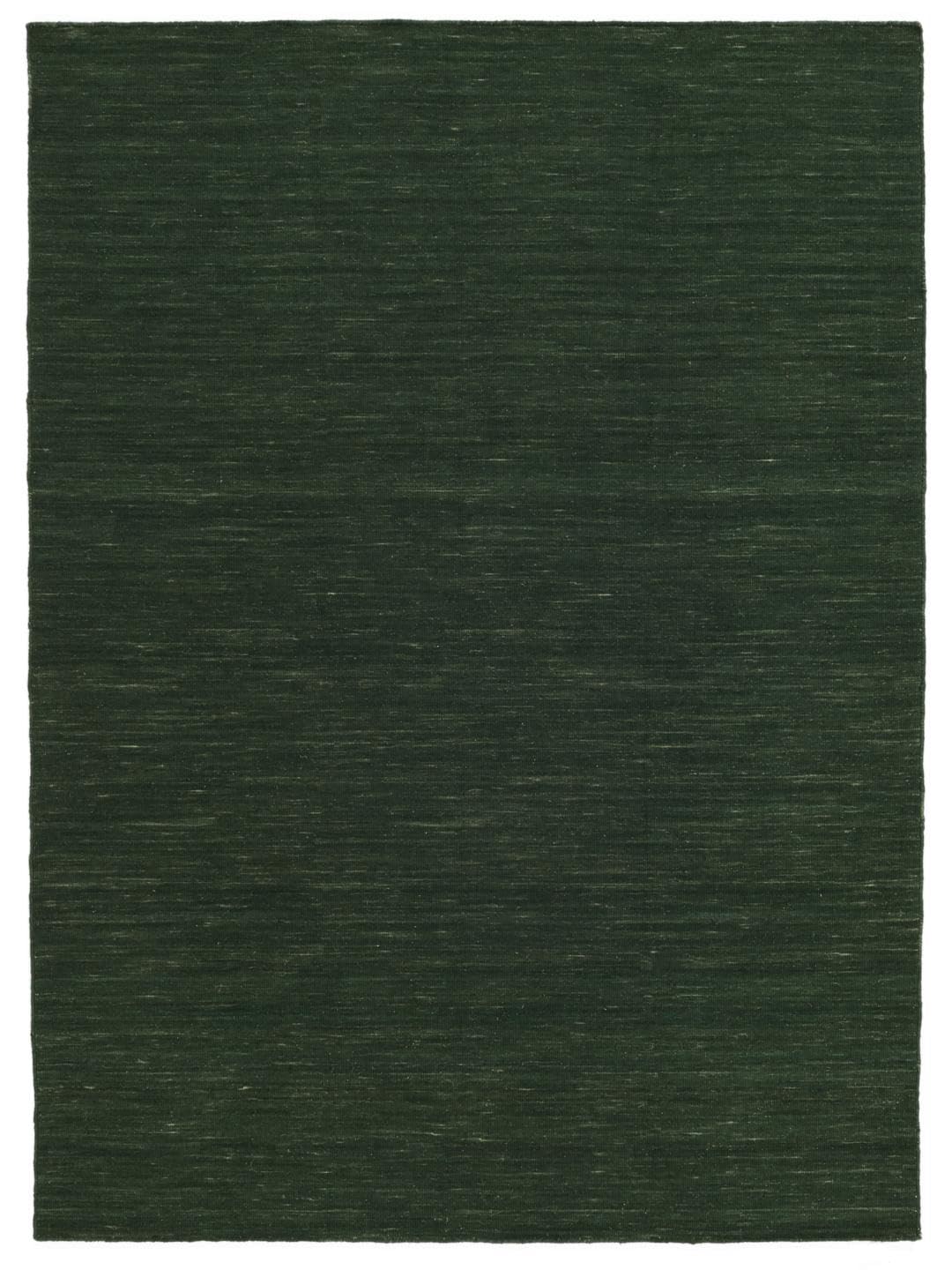 RugVista Handloom Flat, Alfombra, Kilim, 140 x 200 cm, Rectangular, Pelo Corto, Sala de Estar, Comedor, Dormitorio, Limpieza en seco, Certificado Care & Fair, Forest Verde