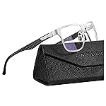 ANYLUV Blue Light Blocking Glasses Men Computer Gaming Glasses Lightweight Al-Mg Metal Anti Eyestrain Eye Protection