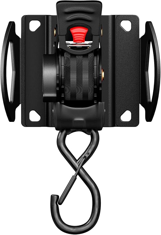 Integral Straps - Single Pack - Compatible with Ford Boxlink - F150 and Raptor 2015+, Ford Super Duty (F250, F350, F450) 2017+ - Bed Mounted Retractable Tie Down Straps