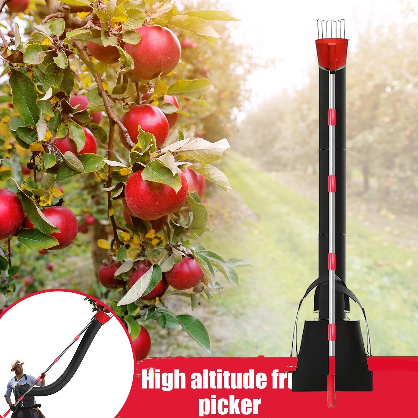 Raccoglitrice di alberi da frutto, afferratrice di frutta Asta di prolunga
