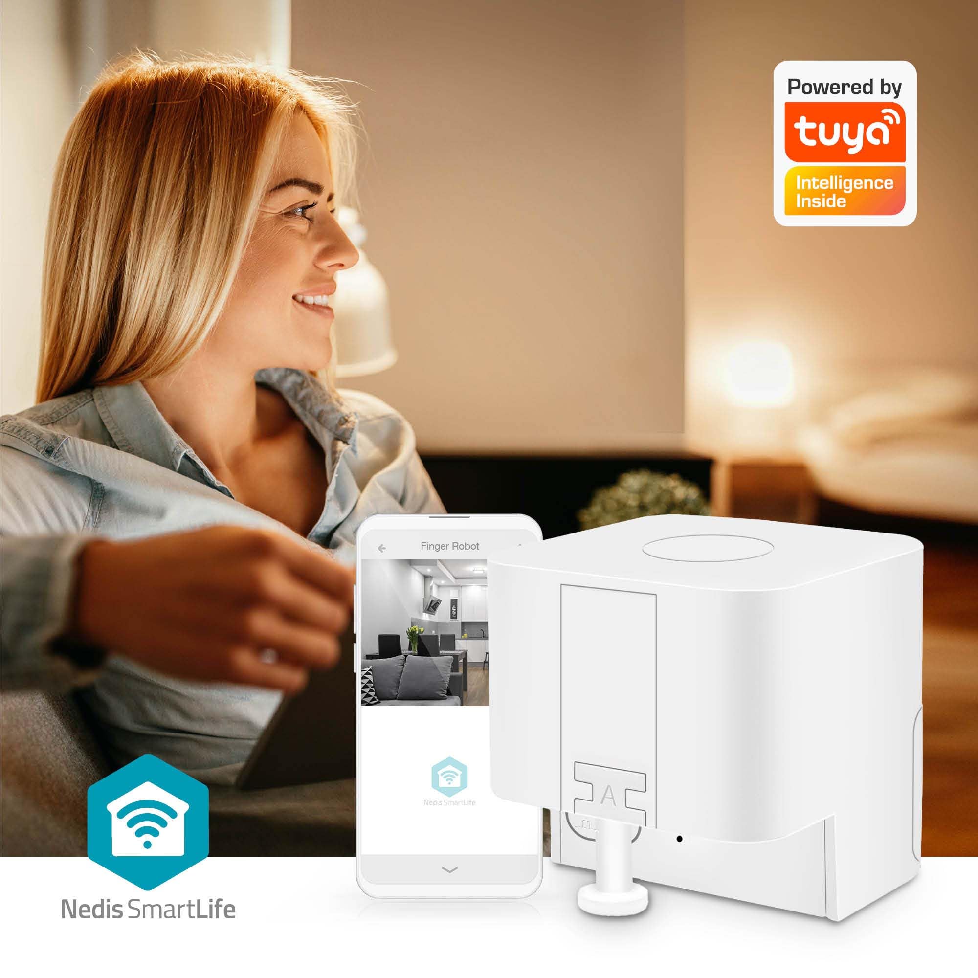 NEDIS SmartLife CR2 Robot Doigt 1000 mAh Bluetooth® Trois Types de Doigts