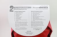 Vista 3 de Ready America, kit de emergencia, 2 personas