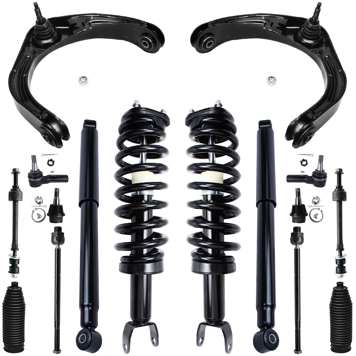 10-Piece Front Suspension Kit For 2006-2008 Dodge Ram 1500 2WD & 4x4 - Complete Set