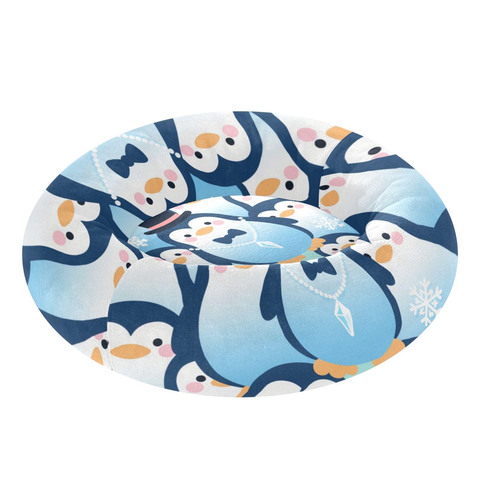 Lit pingouin bleu contre le froid des animaux de petite taille S