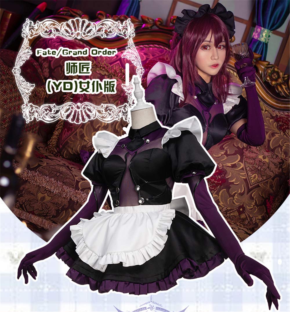 Amazon | Fate GrandOrder スカサハ カルデアメイド メイド服 フェイト 