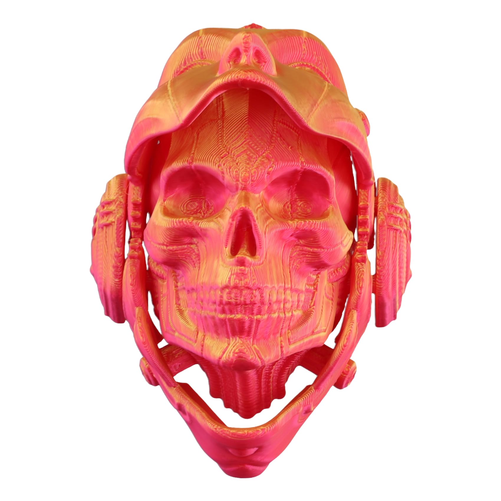 CTRLZS 3D Printing Deformation Skull Model Tabletop Ornaments 3D Printed Skeleton Decoration Stress Relief Toy E