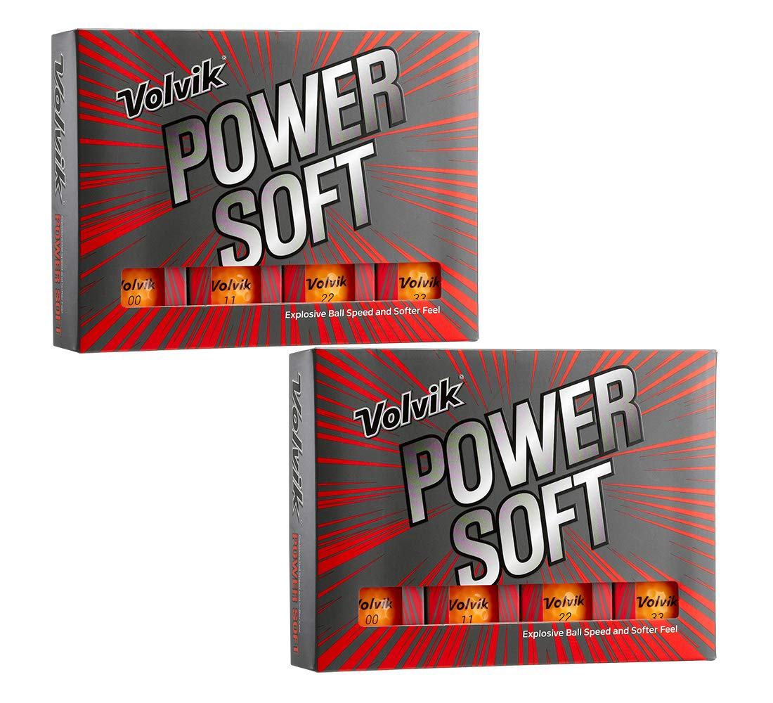 Volvik Power Soft Snapklik.com : Volvik Power Soft Explosive Ball Speed Golf Balls 2 Dozen
