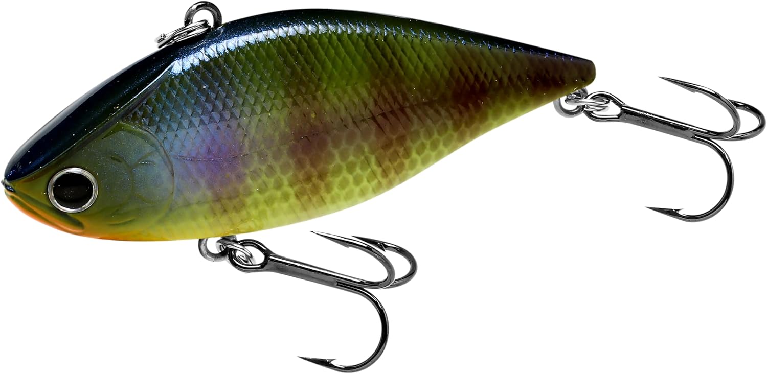 LUCKY CRAFT LV-150, Freshwater Bass Fishing Lure, Lipless Crank Bait, Smallmouth, Sinking, Tournament Winning, Perfect Wobbling, Fishing Gear, Fishing Accessories, Fishing Tackle