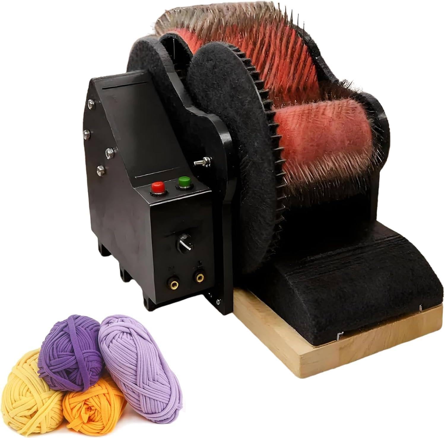 WYBYYDS Wool Combing Machine 50W Electric Fiber Carder