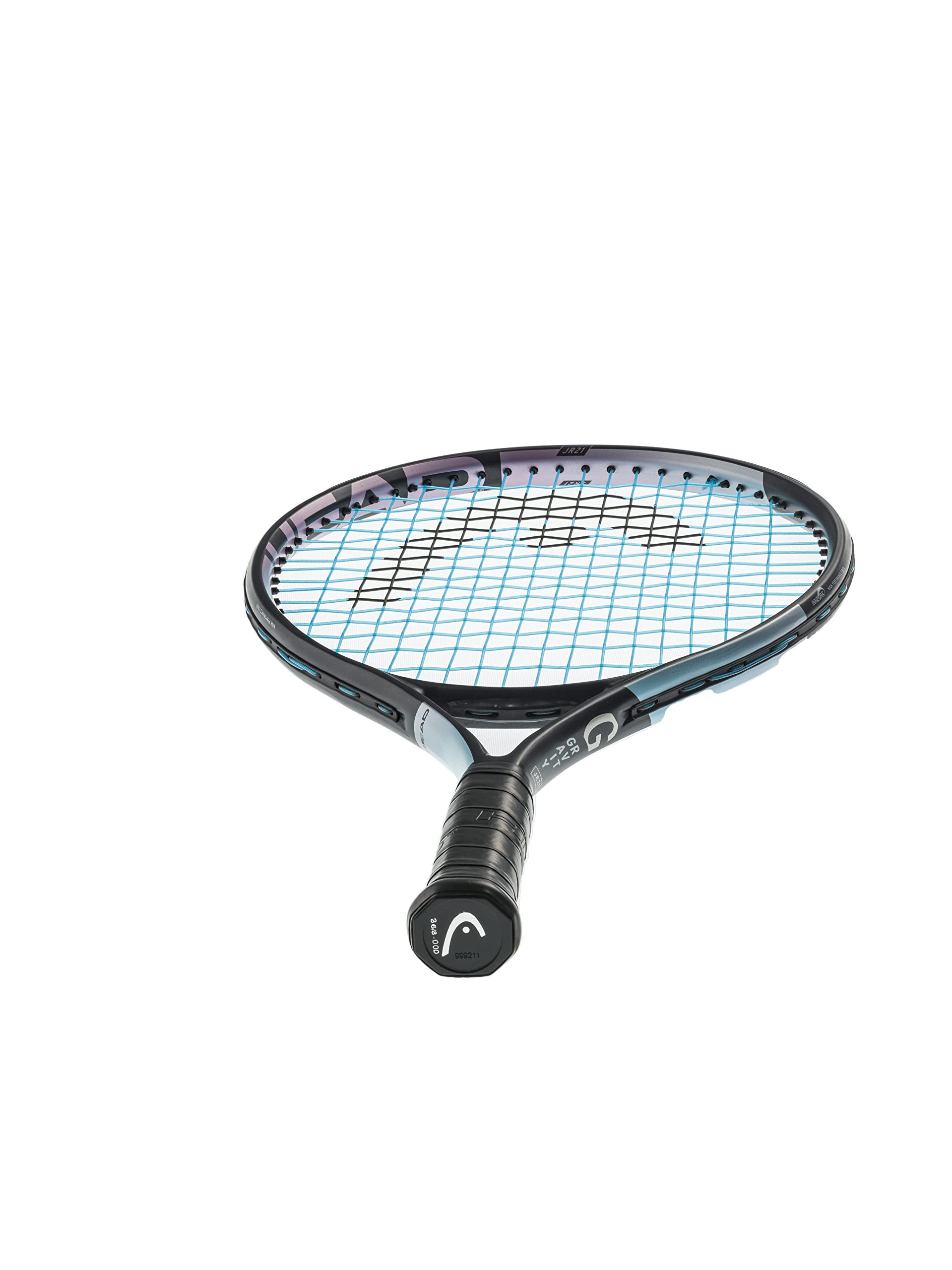 HEAD Racchetta da Tennis Gravity 21, Nera, Misura Grip 05, 4-6 Anni