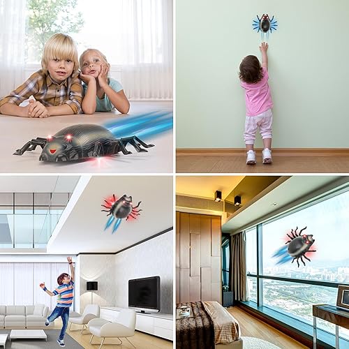 Miniatura 5 de Juguetes de araña de escalada de pared con control remoto, juguetes multifuncionales para niños, juguetes para niños de 3, 4, 5, 6, 7, 8, 9, 10, 11,