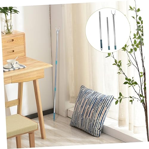 Miniatura 5 de Costura de riel de ropa, ganchos de utilidad, sombras, estantes, palillos para exteriores, línea de ropa al aire libre, barra de alcance, poste de