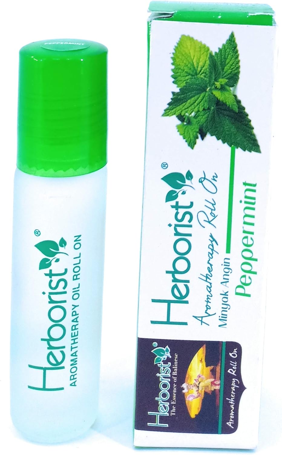 Aromatherapy Roll on Oil - Peppermint, 10 ml (Pack of 12)