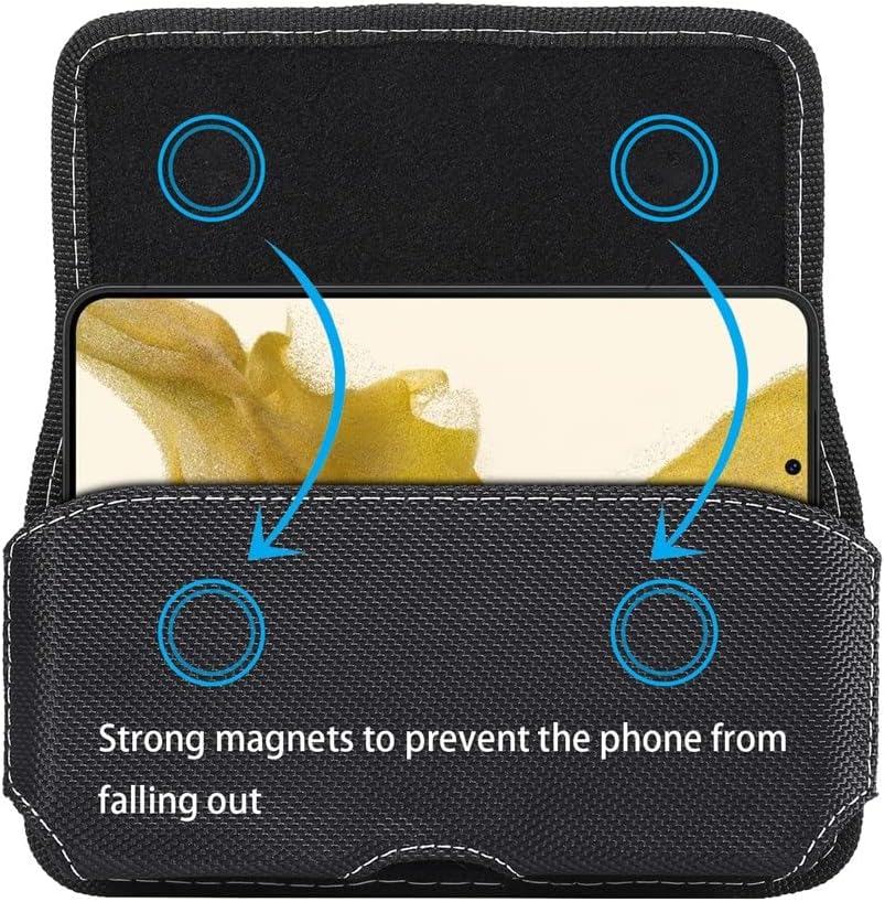 Oxford Men Waist Bag Phone Belt Clip Case Holster Pouch Leather Mobile Phone Case