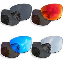 4 Pairs Polarized Replacement Lenses for Oakley Frogskins Range OO9284 Sunglasses, Anti-Scrath and Impact Resistant